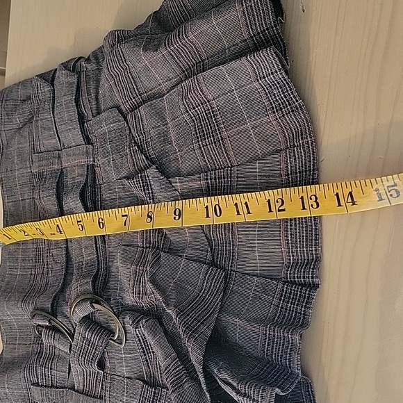 NWOT! Brown plaid mini skirt - Picture 7 of 7